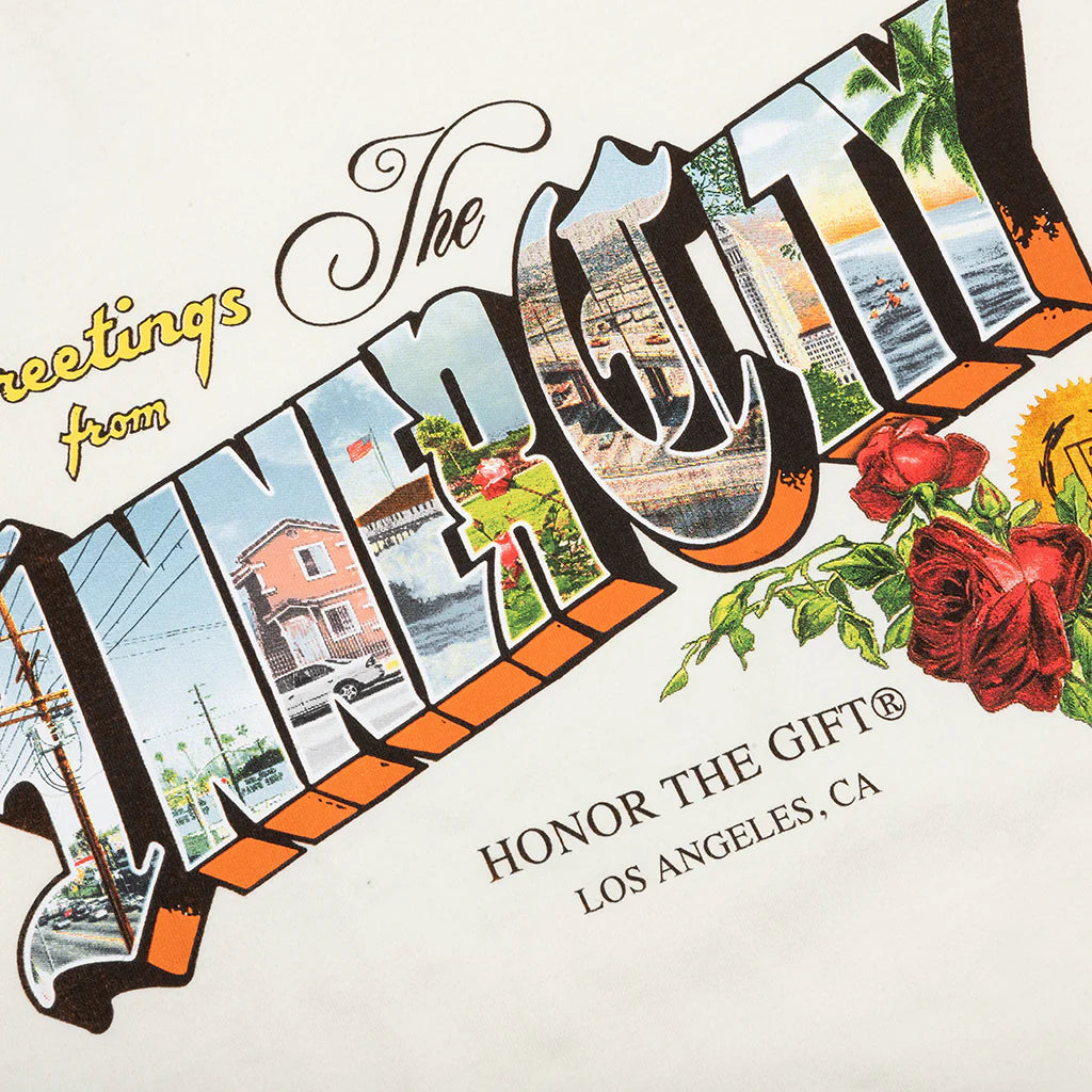 Greetings 20 S S Tee White