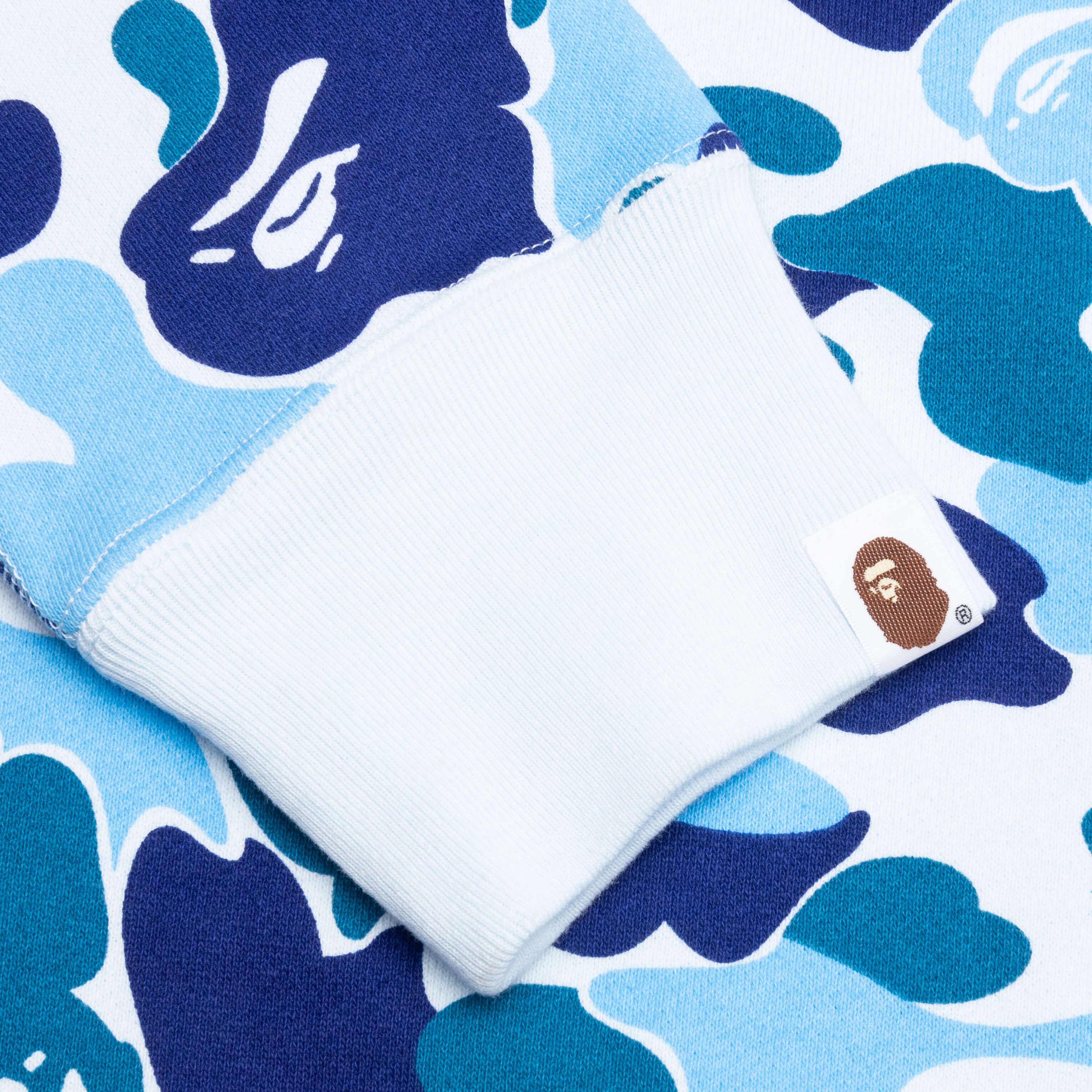 ABC Camo 2nd APE Pullover Hoodie Blue