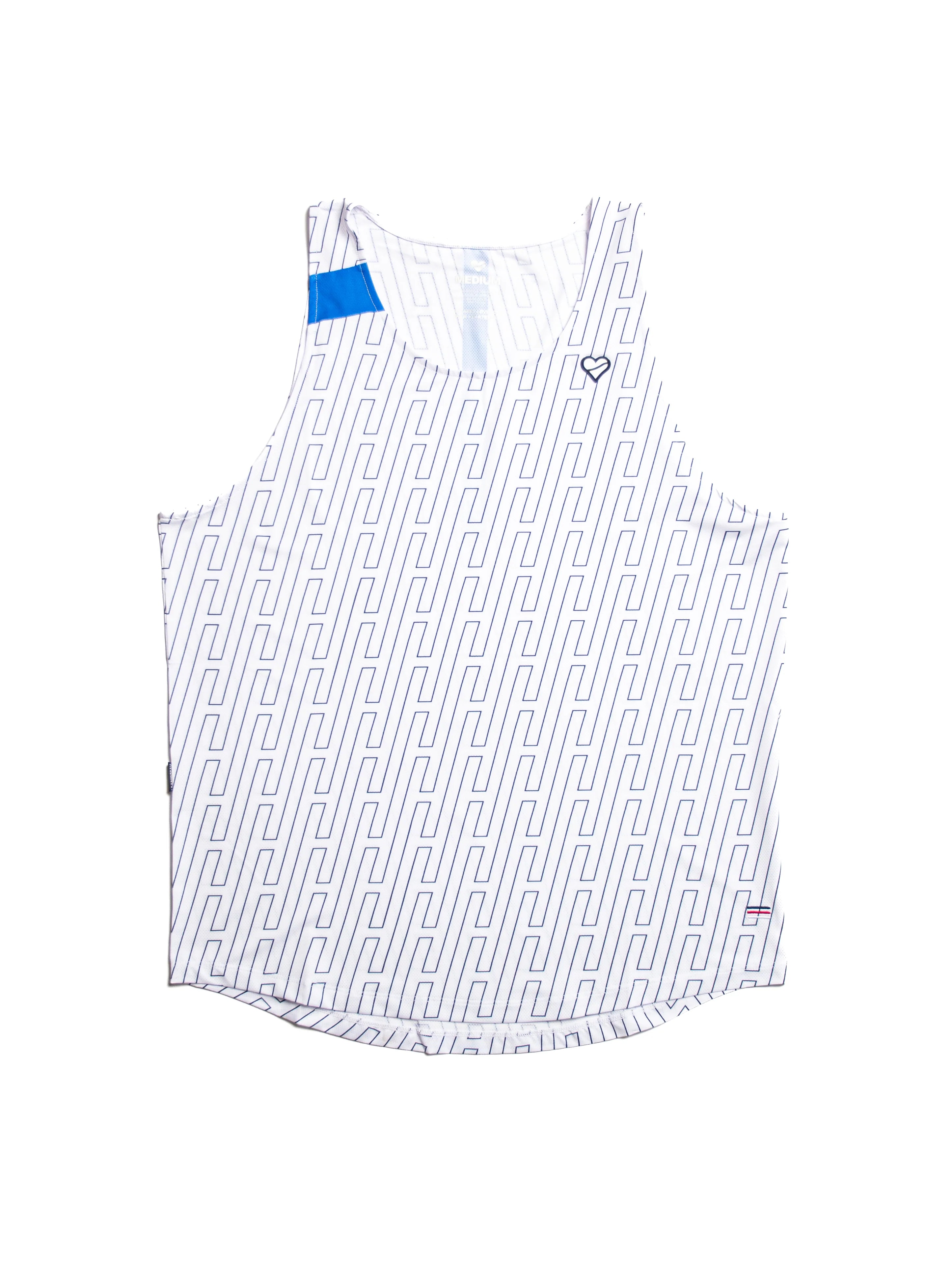Heartbreak Mens Monogram Singlet