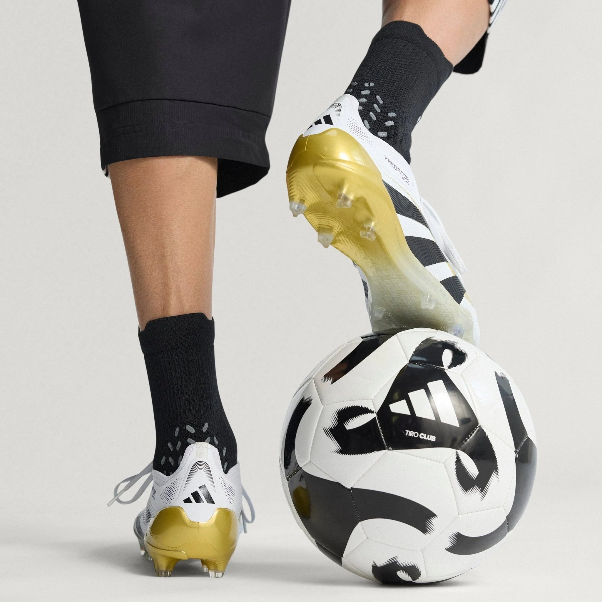 adidas Predator Elite Firm Ground Boots White Black