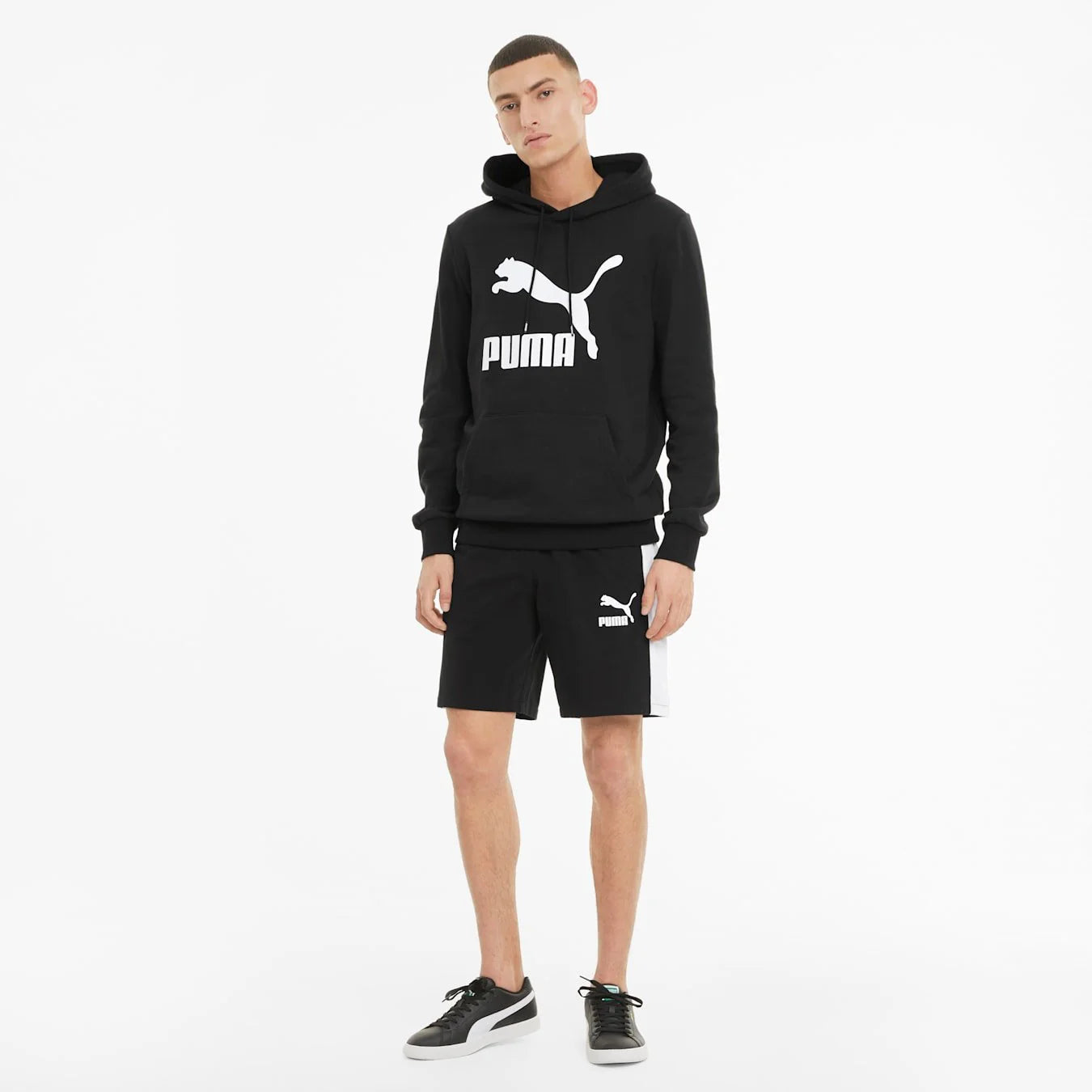 PUMA Classics Logo Hoddie Black