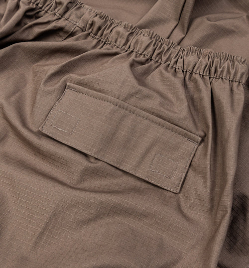 Mid Rise Oversized Street Cargo Womens Pant Mink Brown Sail