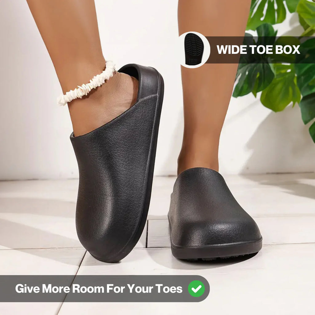 Caldera Healthy Non Slip Comfort Clogs Black Friday