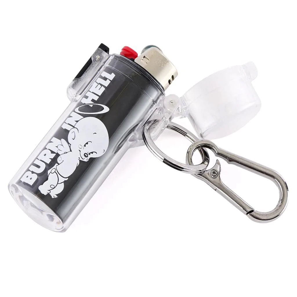 Baby Michael Burn In Hell Lighter Case Clear