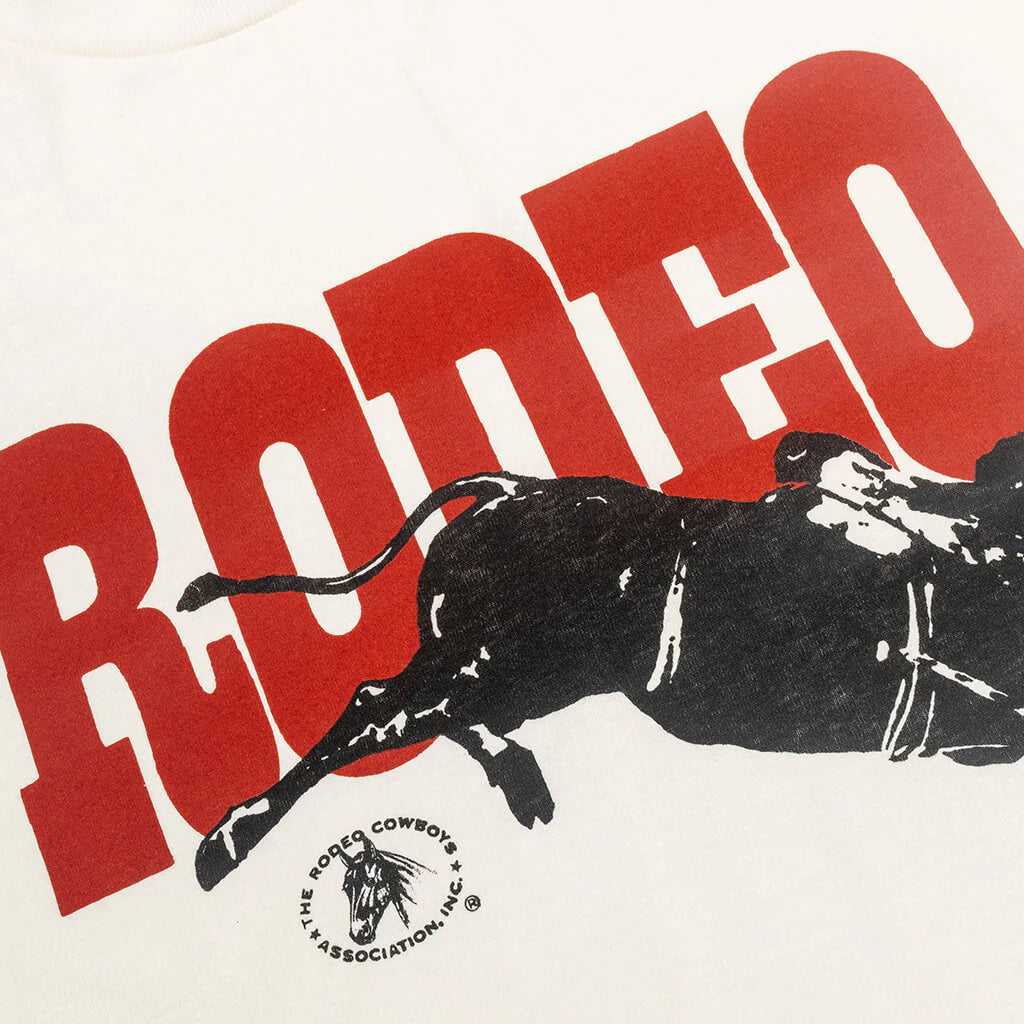 Go Rodeo S S T Shirt Bone