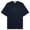 Crewneck S S T Shirt Blue Black