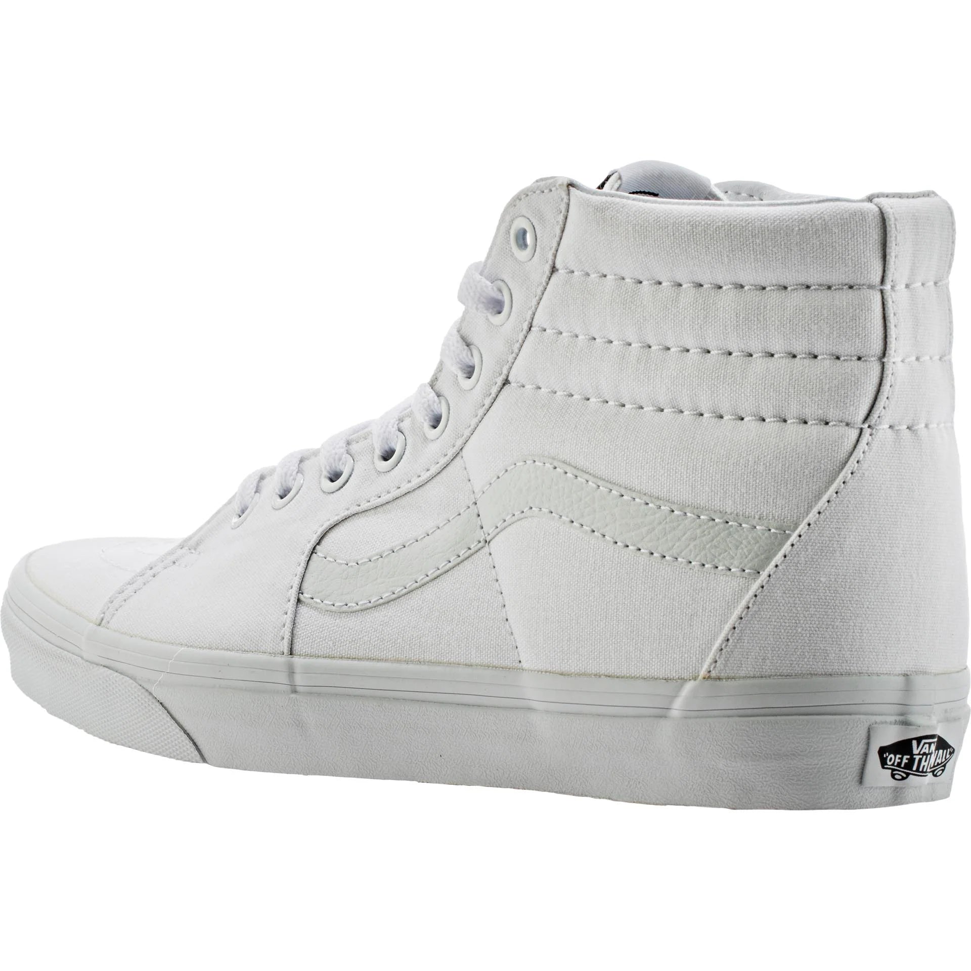 Vans Canvas SK8 Hi Mens Skate Shoe True White