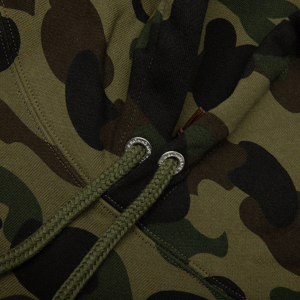1st Camo Bape Pullover Hoodie Green