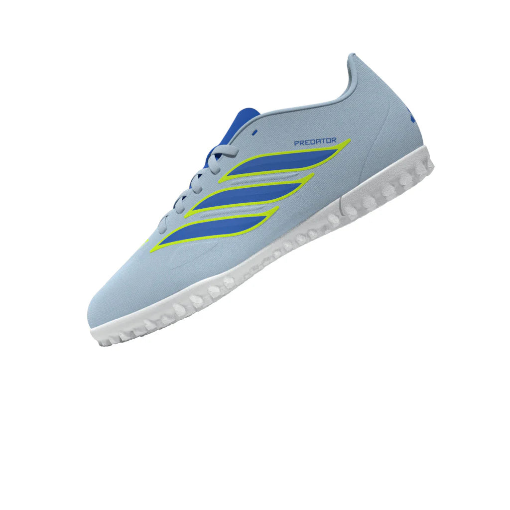 adidas Predator Club TF Turf Mens Soccer Cleats Sky Blue Yellow