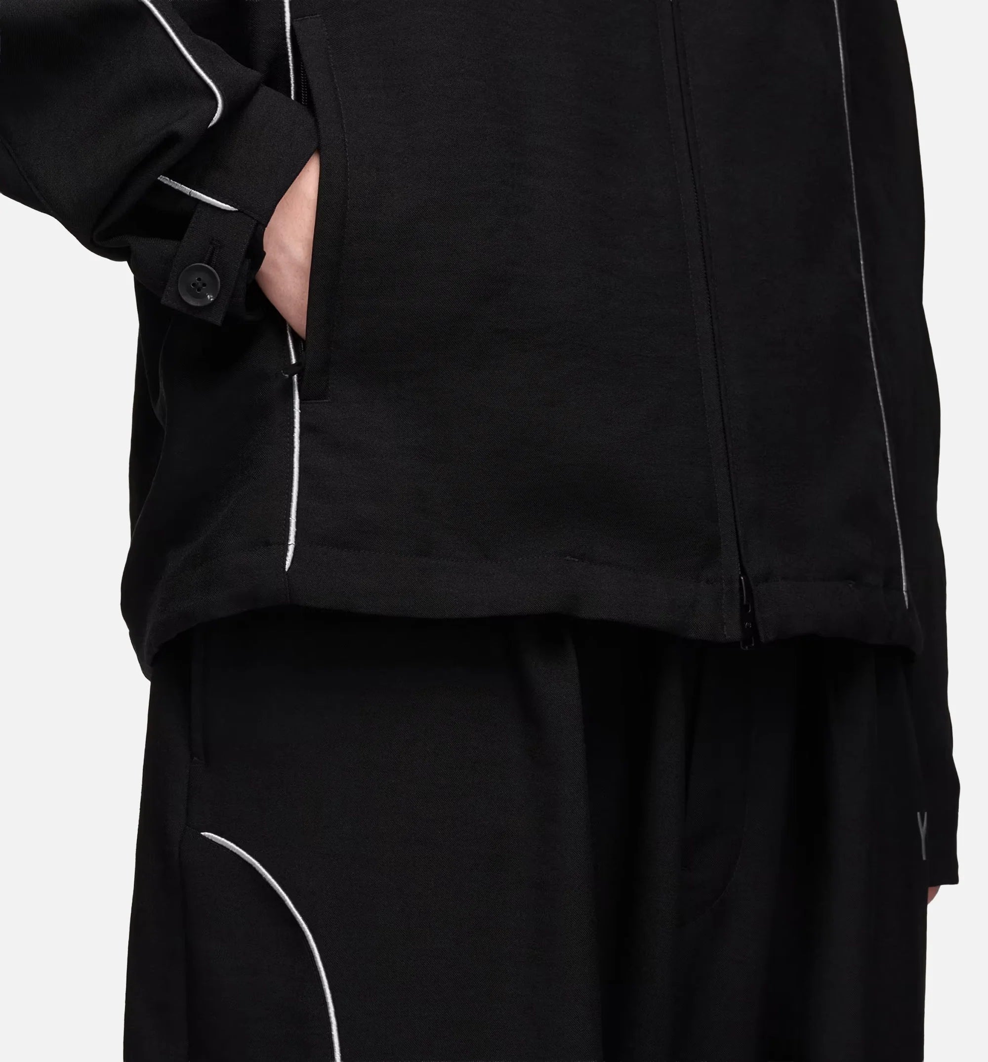 Mercedes Track Mens Jacket Black