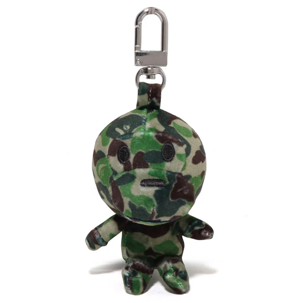 ABC Camo Baby Milo Plush Doll Key Chain Green