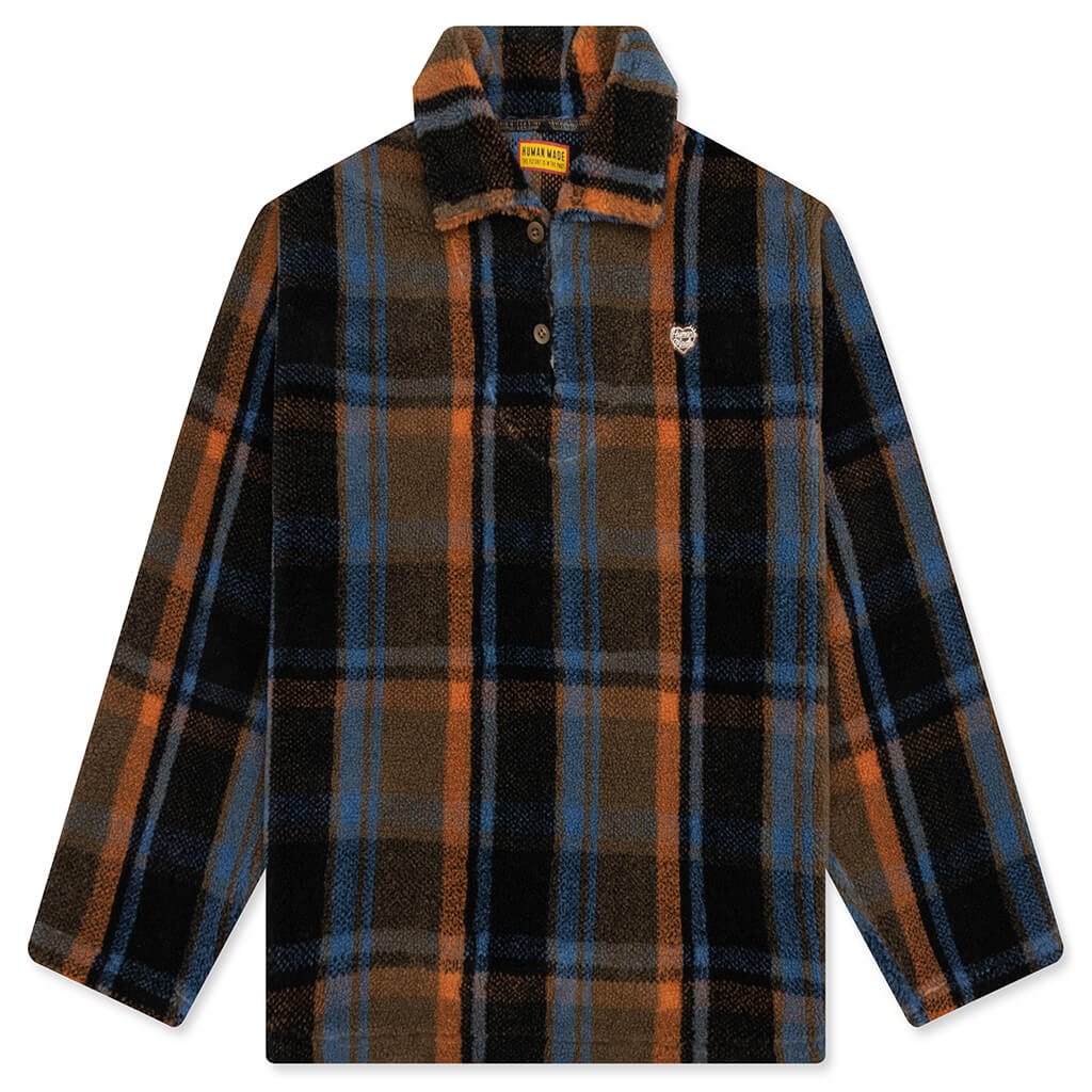 Fleece Pullover Brown