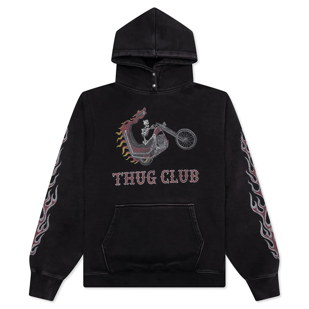 Dragon Chopper Hoodie Black