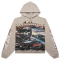 Le Denier Hoodie Stone Grey