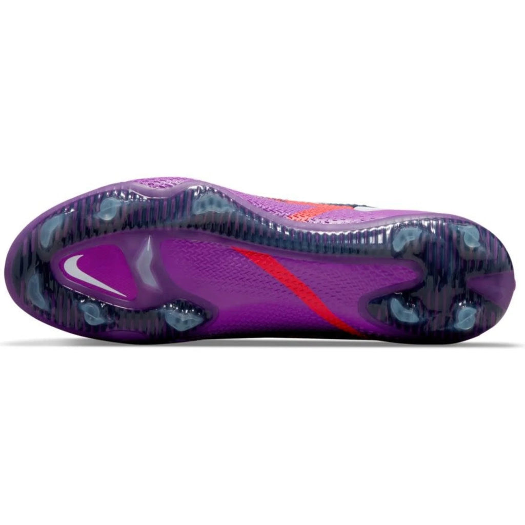 Nike Phantom GT2 Elite FG Firm Ground Soccer Cleats Navy White Purple