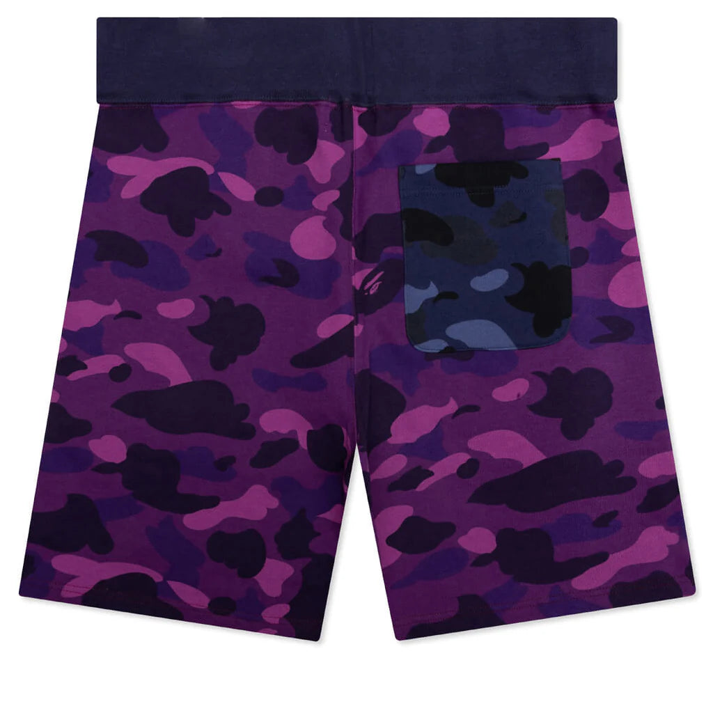 Crazy Camo Shark Sweat Shorts Red