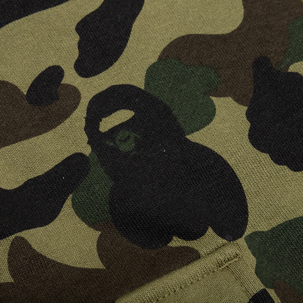 1st Camo 6 Pocket Sweat Shorts Green