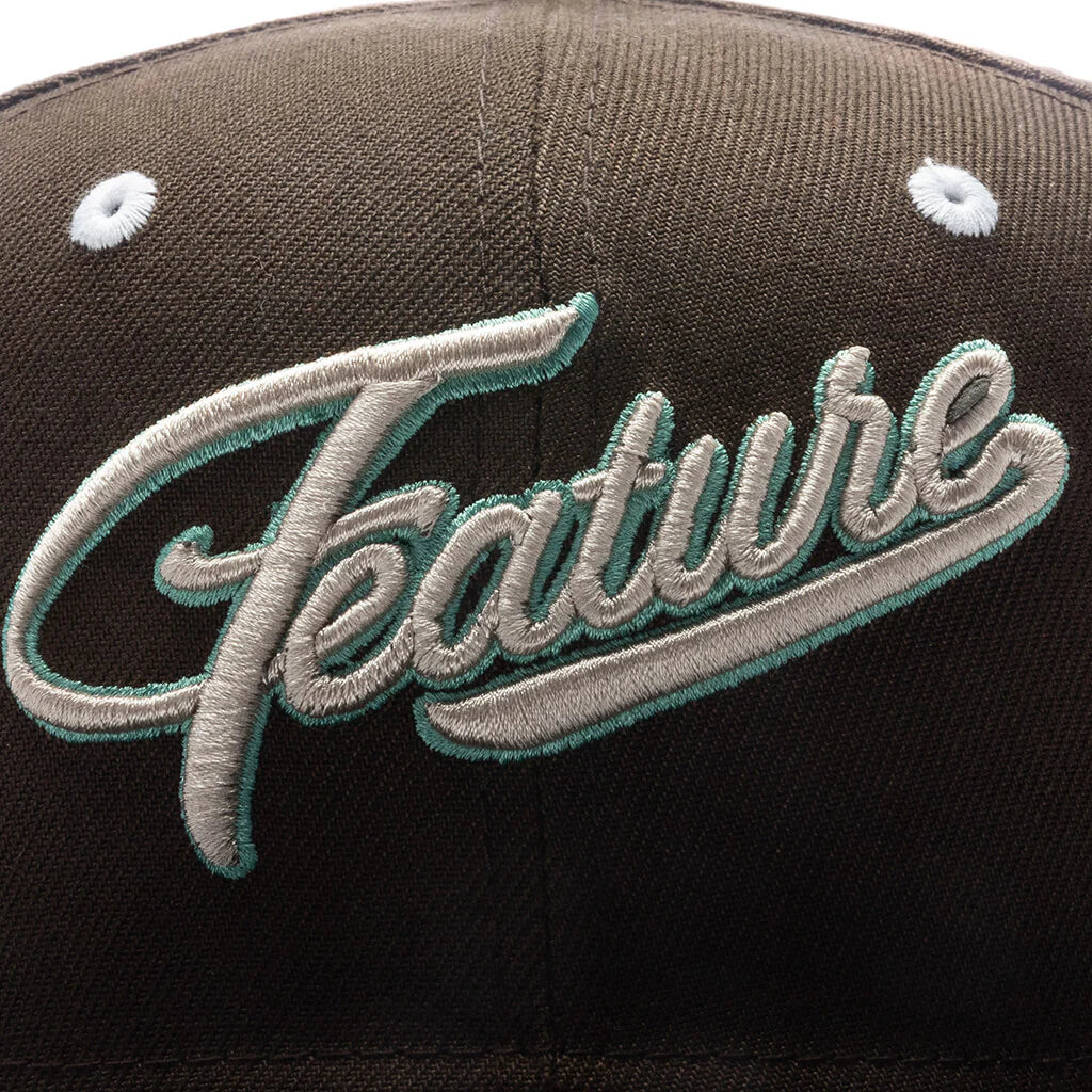 Feature x New Era Antelope Island 59FIFTY Fitted Brown Black