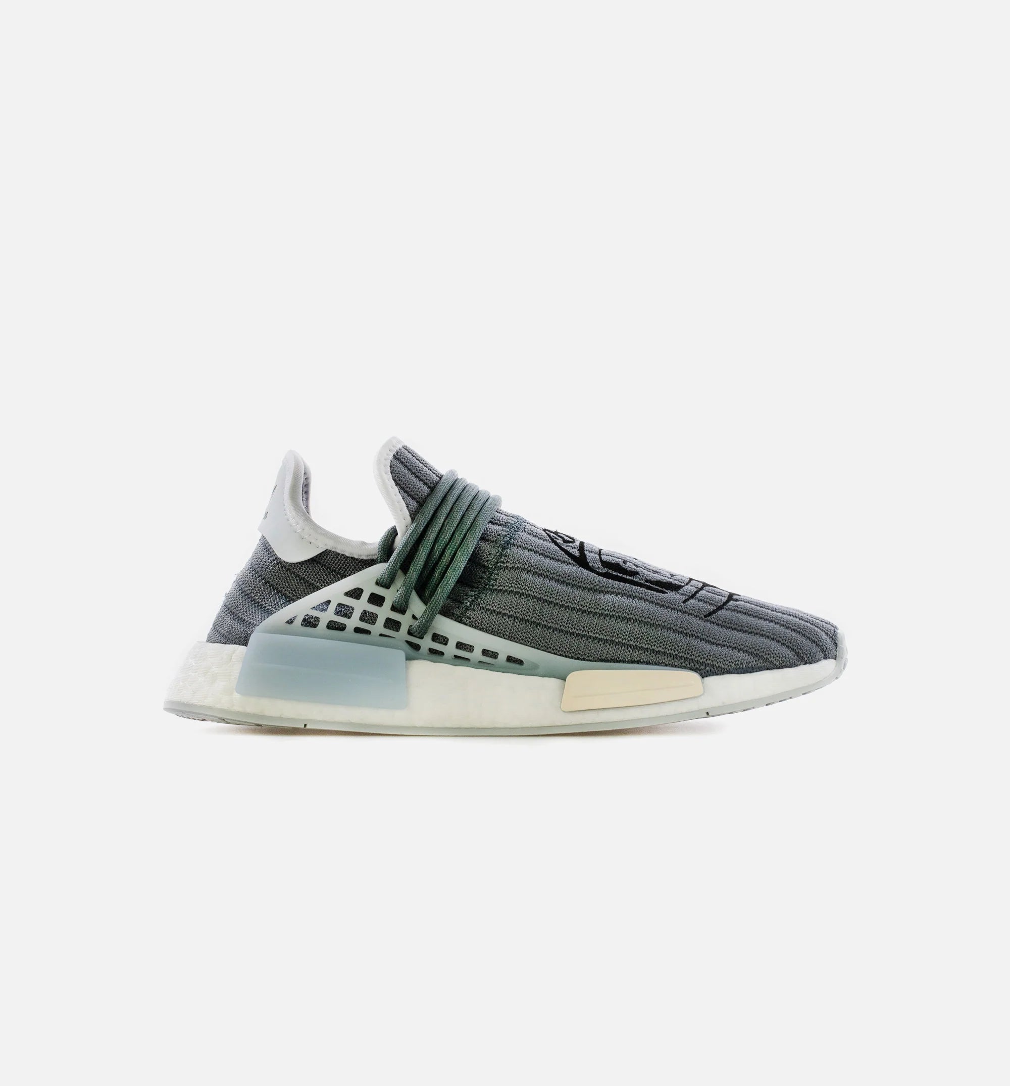 Billionaire Boys Club NMD Hu Astronaut Mens Lifestyle Shoe Gray White