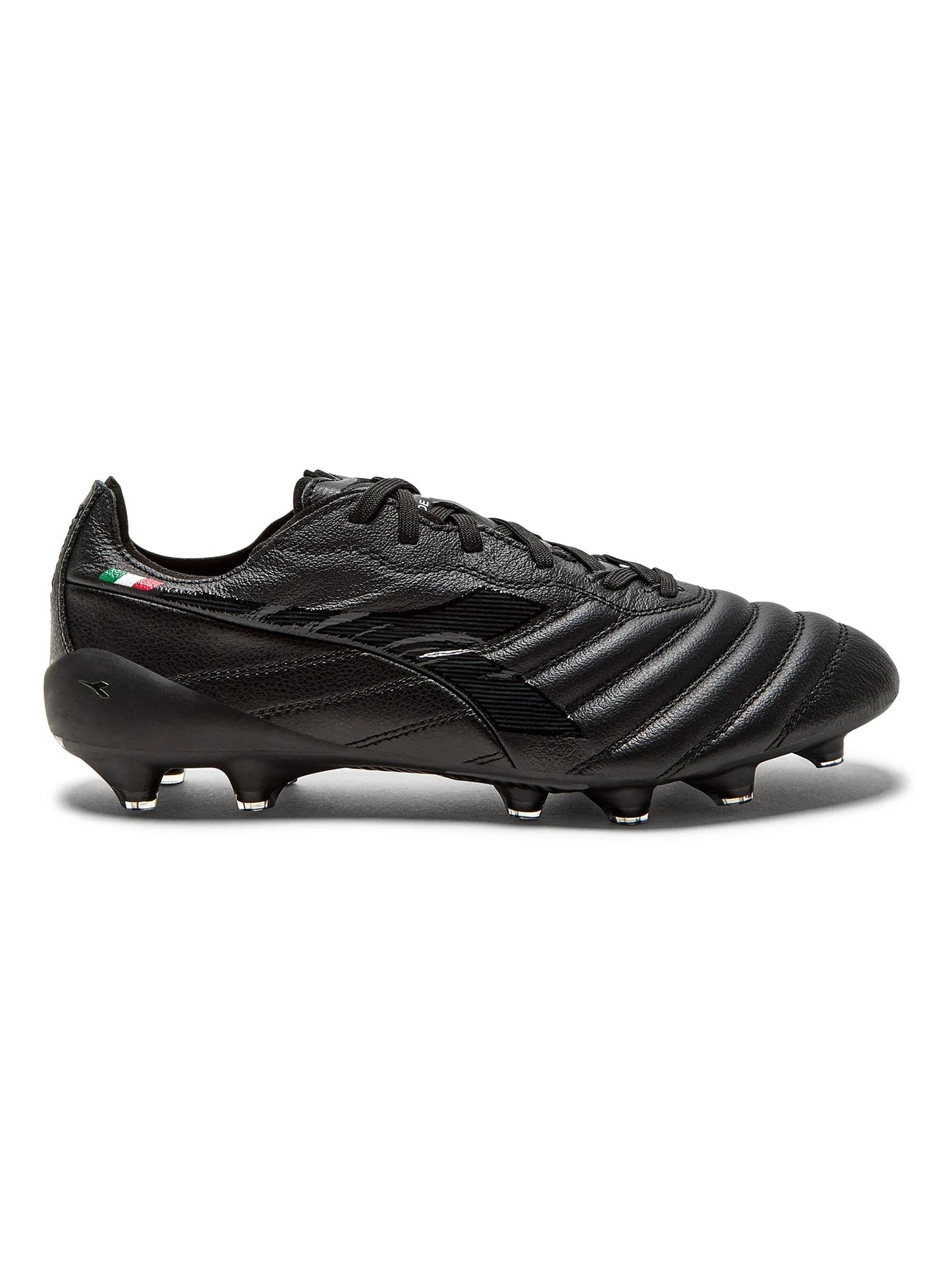 Diadora Brasil Elite Tech ITA LPX FG Firm Ground Soccer Cleats Black Black