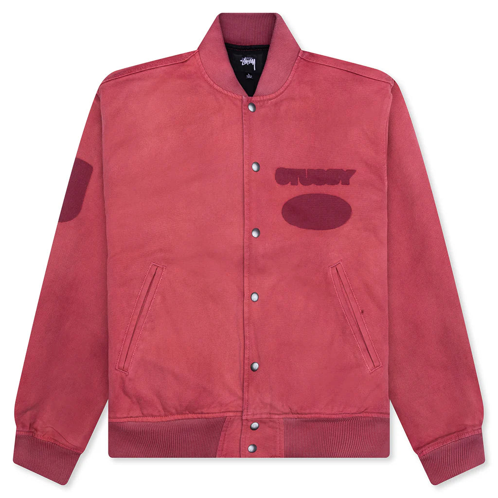 Ghost Logo Canvas Varsity Red