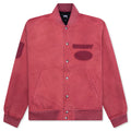 Ghost Logo Canvas Varsity Red