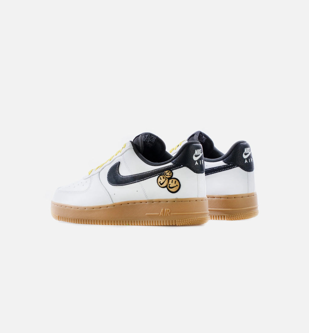 Air Force 1 Go The Extra Smile Mens Lifestyle Shoe White Yellow Strike Gum Light Brown Anthracite