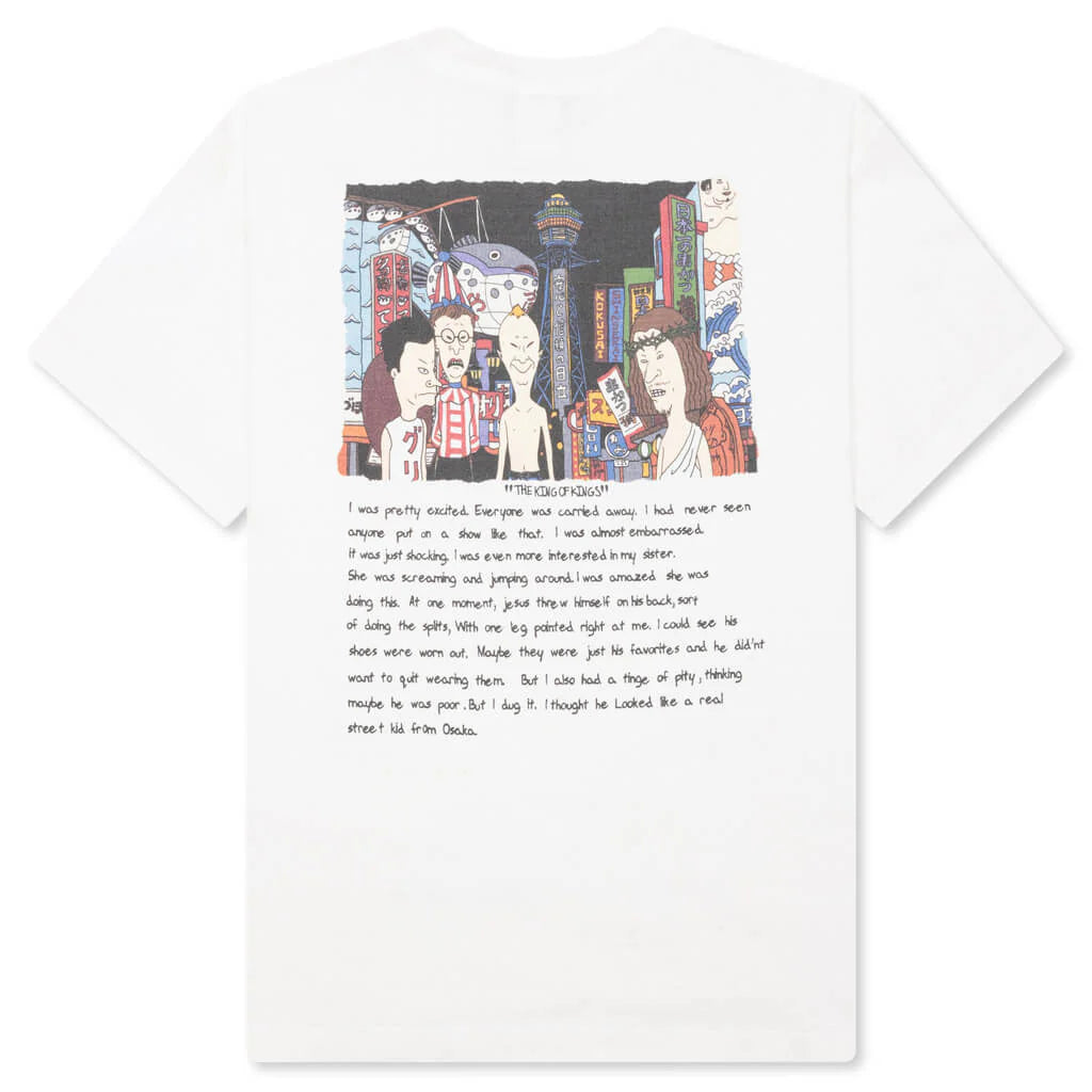 Time is Eternal S S Tee White