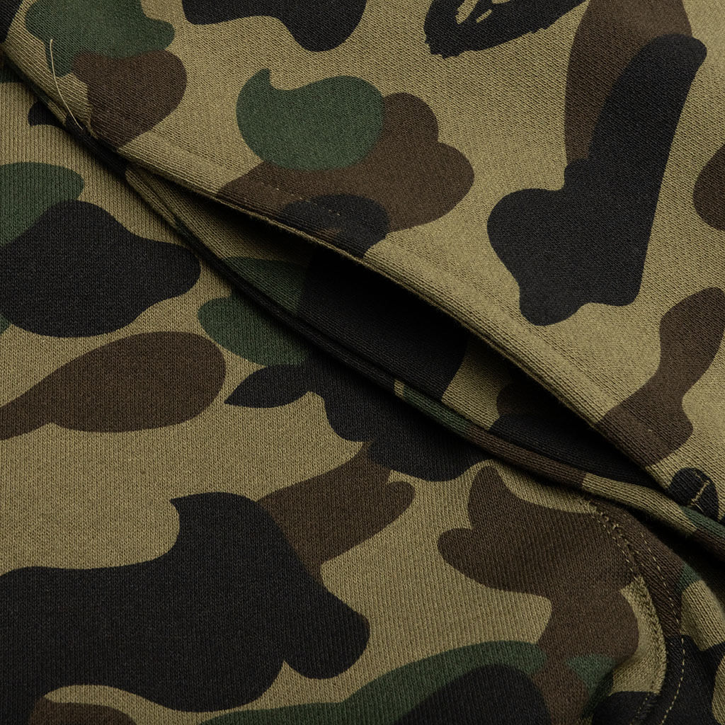 1st Camo Wide Fit Sweat Pants Green