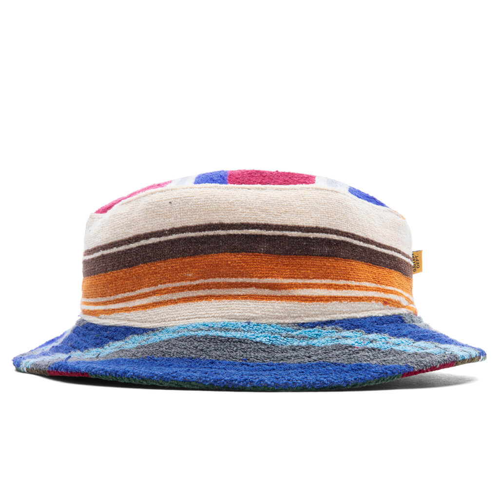 Terry Cloth Bucket Hat Multi