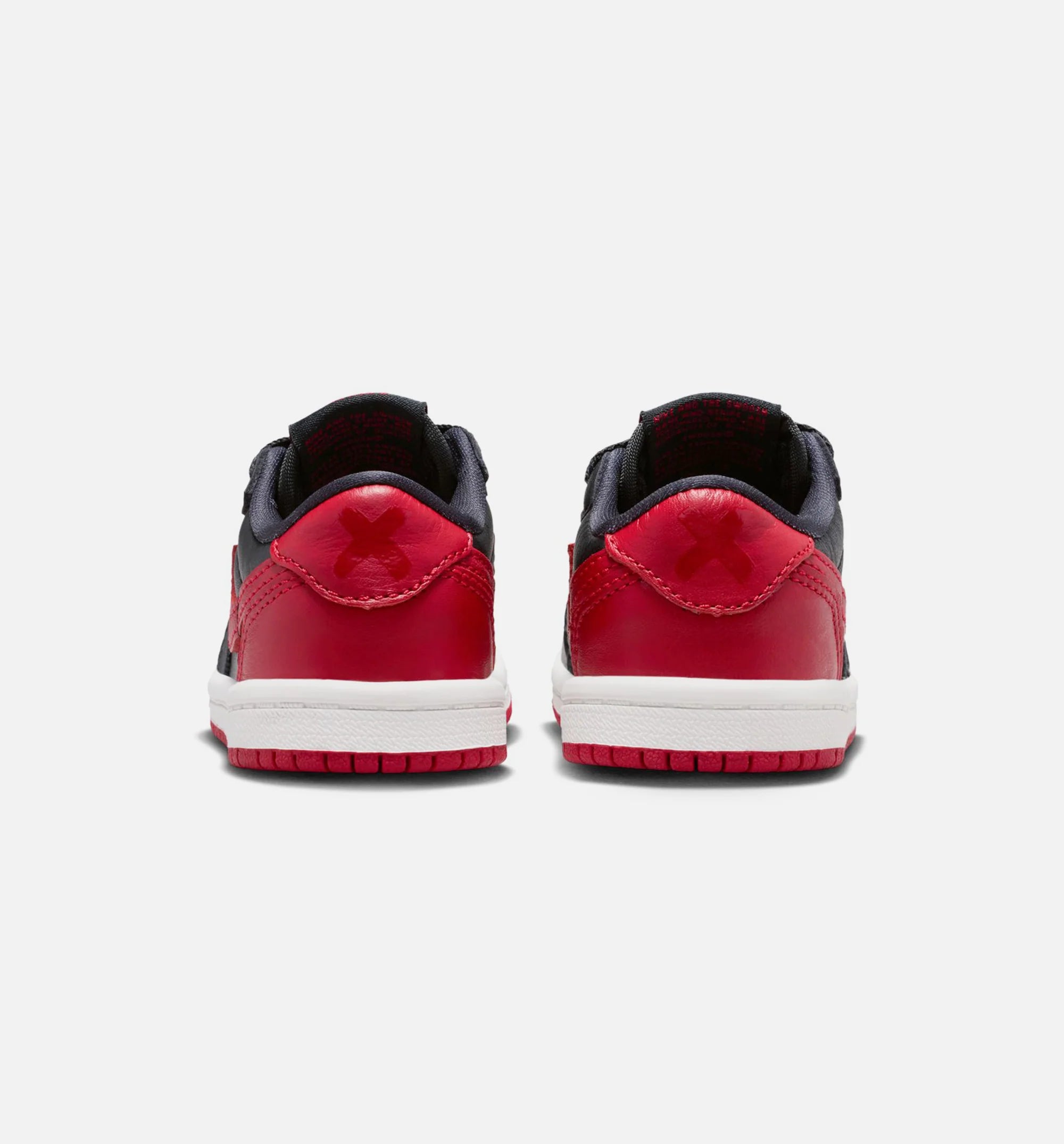 Air Jordan 1 Retro Low OG Banned Infant Toddler Lifestyle Shoe Black Black Varsity Red Summit White Free Shipping