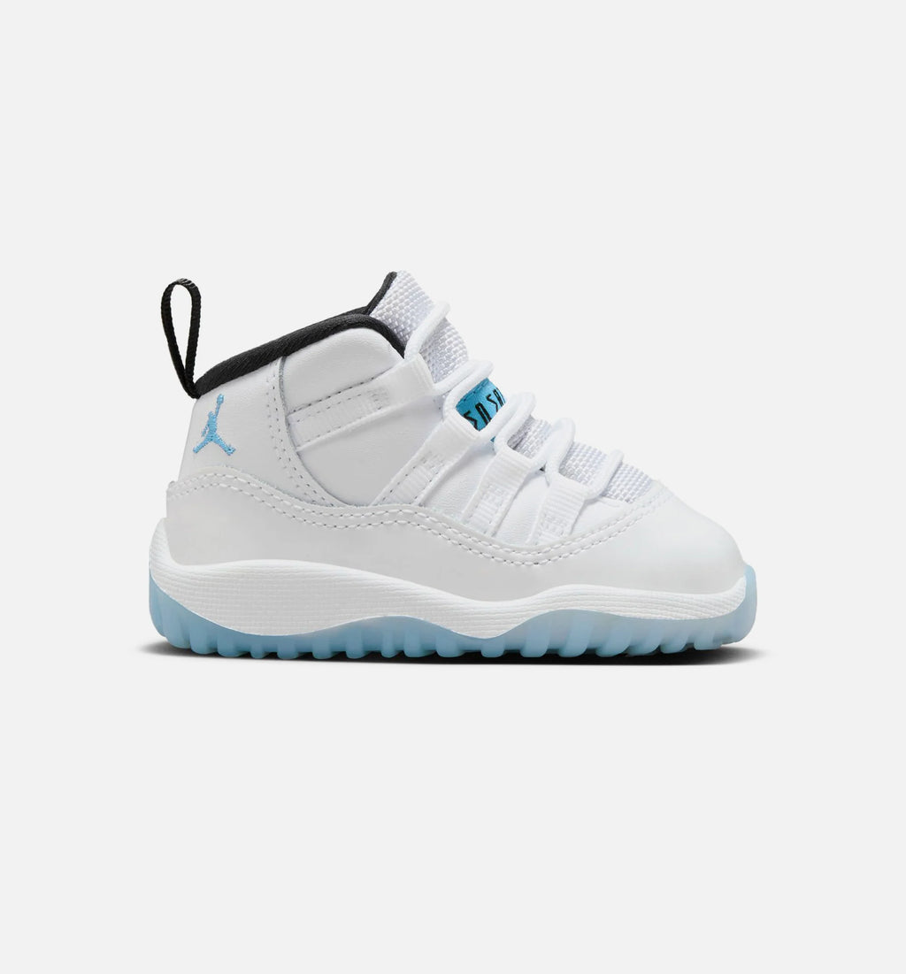 Air Jordan 11 Retro Legend Blue Infant Toddler Lifestyle Shoe White Legend Blue Black Free Shipping