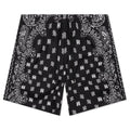 Bandana Paisley Swim Trunk Black