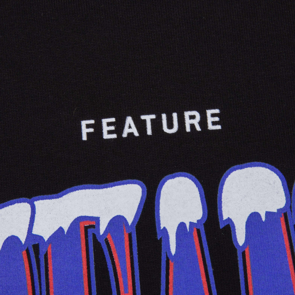 Feature x Icecream Super Bowl Short Sleeve Tee Black