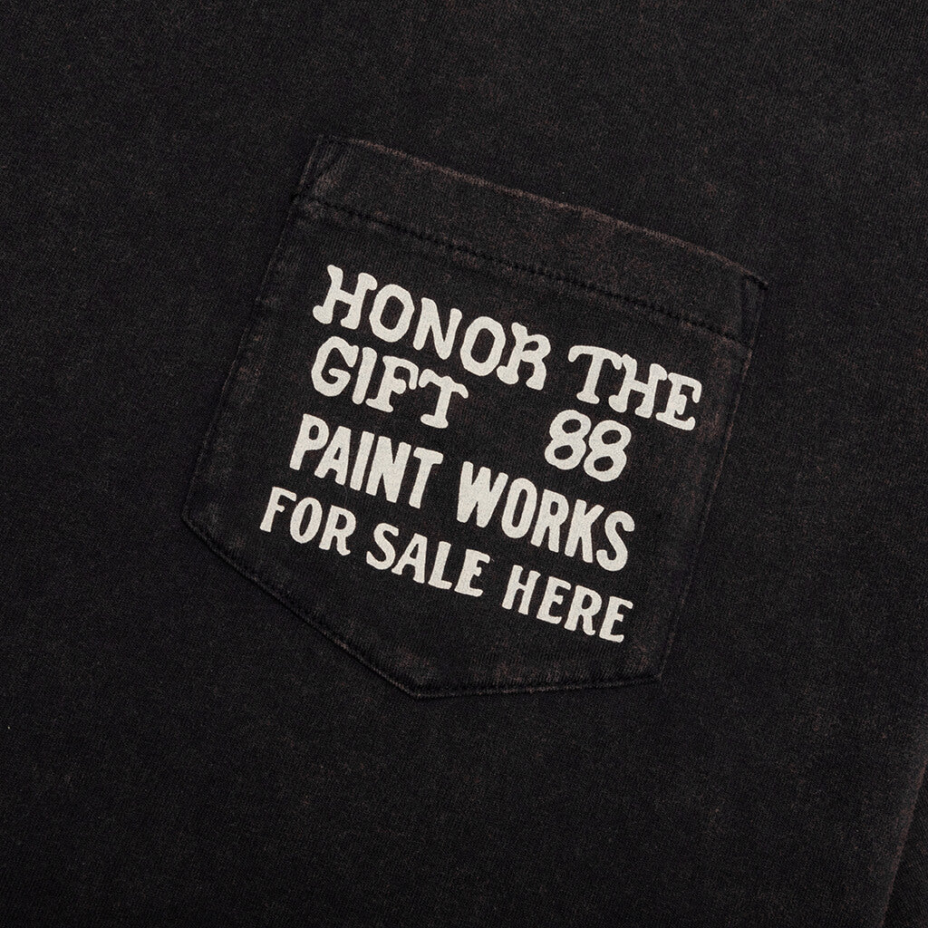 Paint Works Tee Black