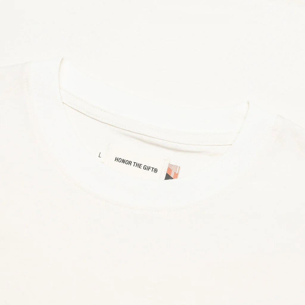 Auto Club Box Tee White