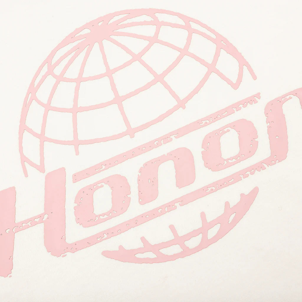Honor Globe Logo Tee Cream