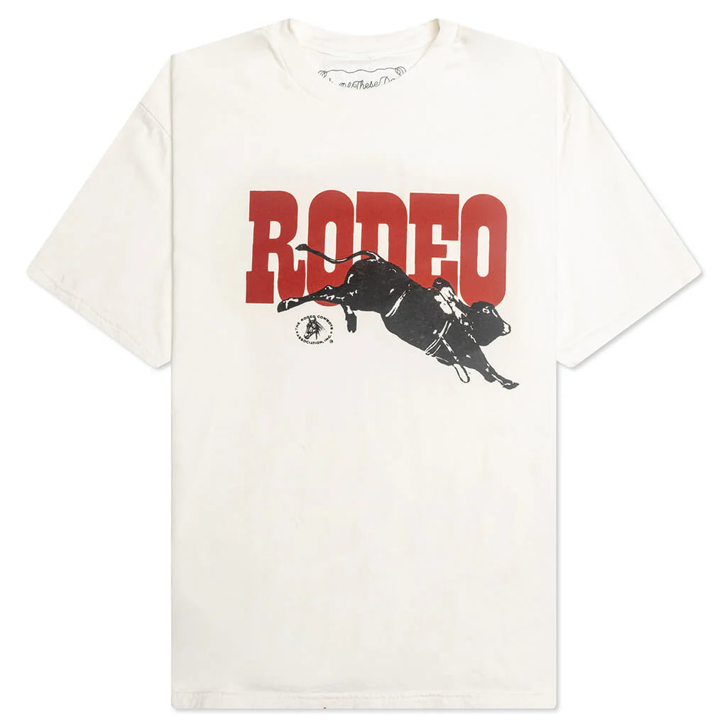 Go Rodeo S S T Shirt Bone
