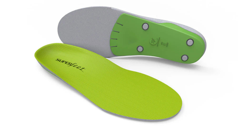 Superfeet All Purpose Support High Arch Insoles Green