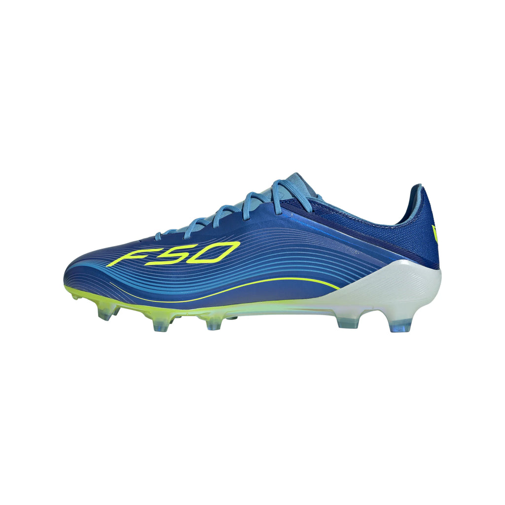 adidas F50 Messi Elite FG Mens Soccer Cleats Royal Blue Yellow Blue