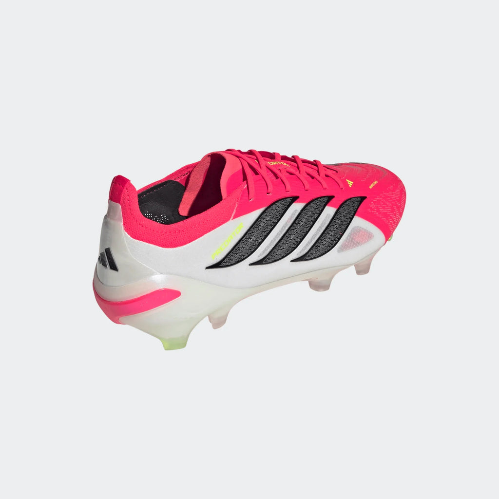 adidas Predator Elite FG Firm Ground Mens Soccer Cleats Lucid Red Black White