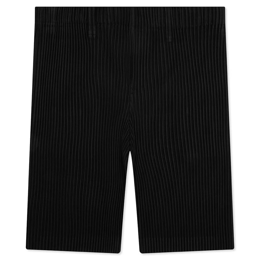 Tailored Pleats 2 Shorts Black