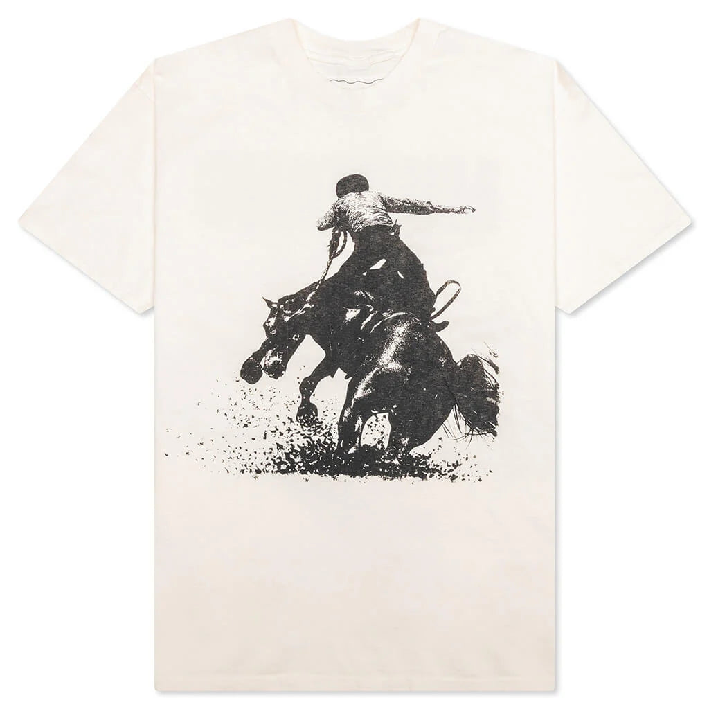 Mustang T Shirt Bone