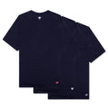 3 Pack T Shirt Set Navy