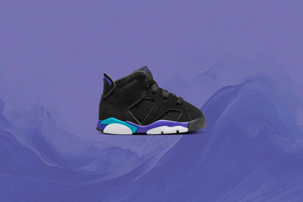 Air Jordan 6 Retro TD Aqua Black Bright Concord Aquatone
