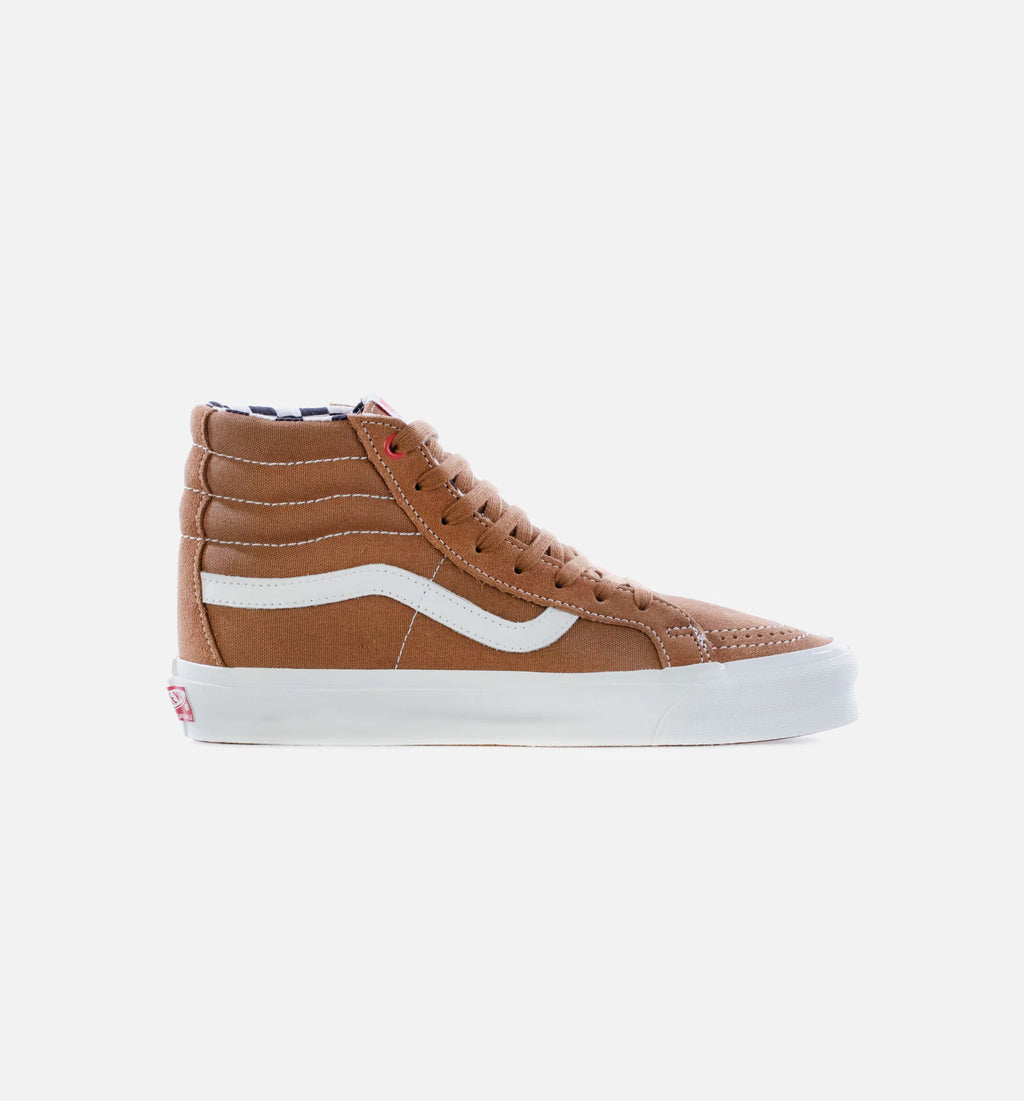 Vault x Ray Barbee OG SK8 Hi Mens Skate Shoe Light Brown White