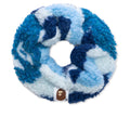 Abc Camo Boa Scrunchie Blue