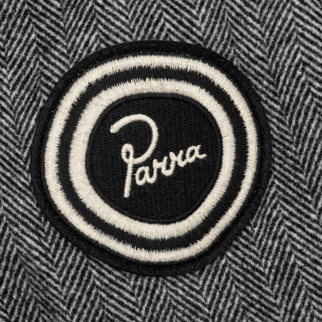 Rounded Par Varsity Jacket Dark Grey