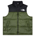 1996 Retro Nuptse Vest Woodland Green