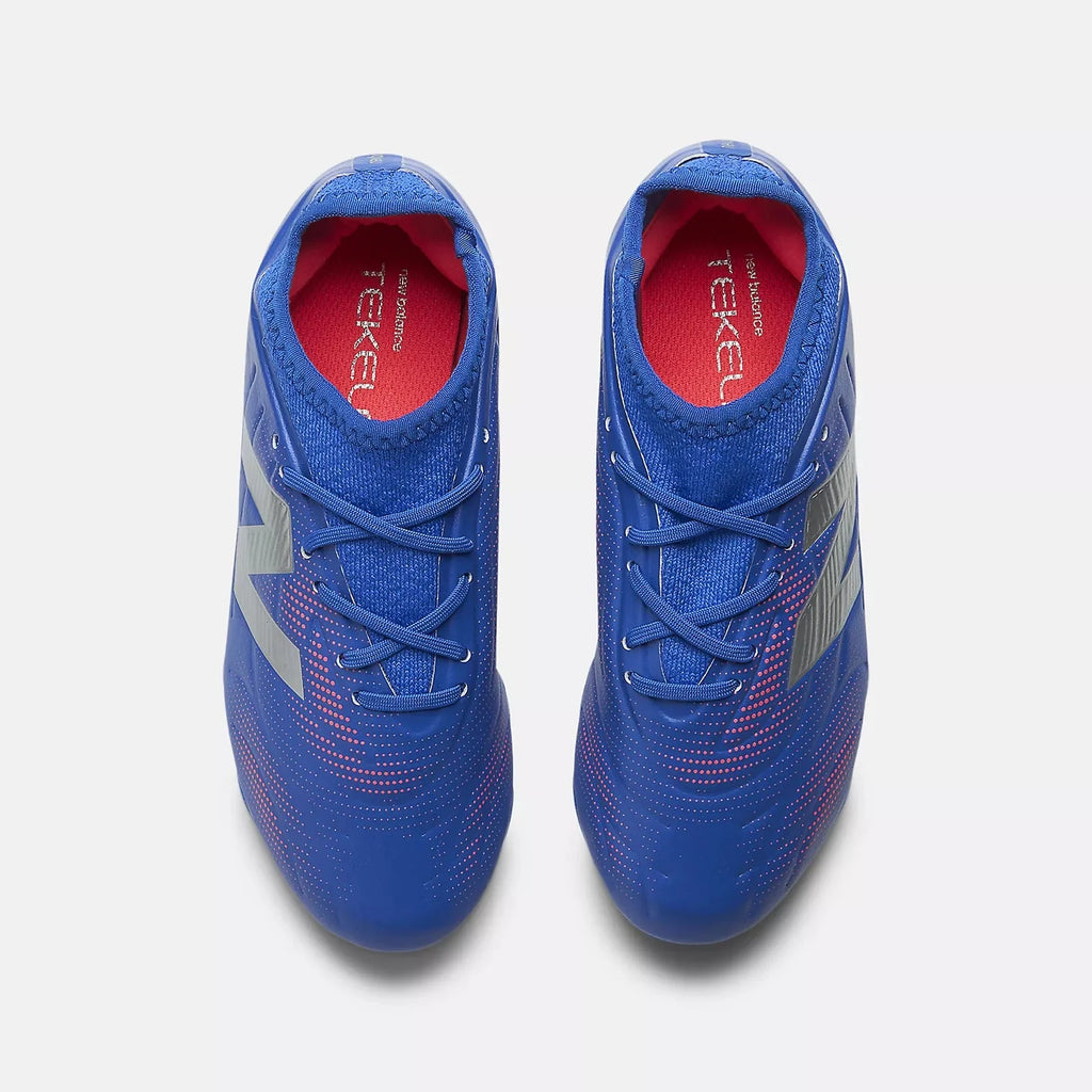 New Balance Tekela Team Low Laced Youth Firm Ground Soccer Cleats V5 Blue